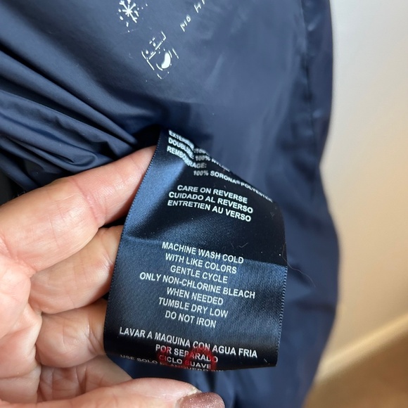 Tommy Hilfiger Unisex Color Block puffer coat Size Small (Ladies Large) - Picture 10 of 16